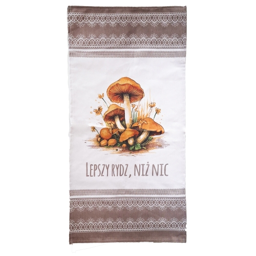 ścierka kuchenna bawełniana z napisami